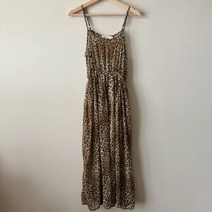 Animal Print Maxi Dress